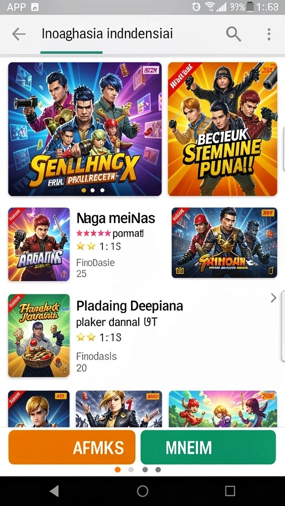 Beragam pilihan permainan menarik dalam aplikasi Review Aplikasi 8768.