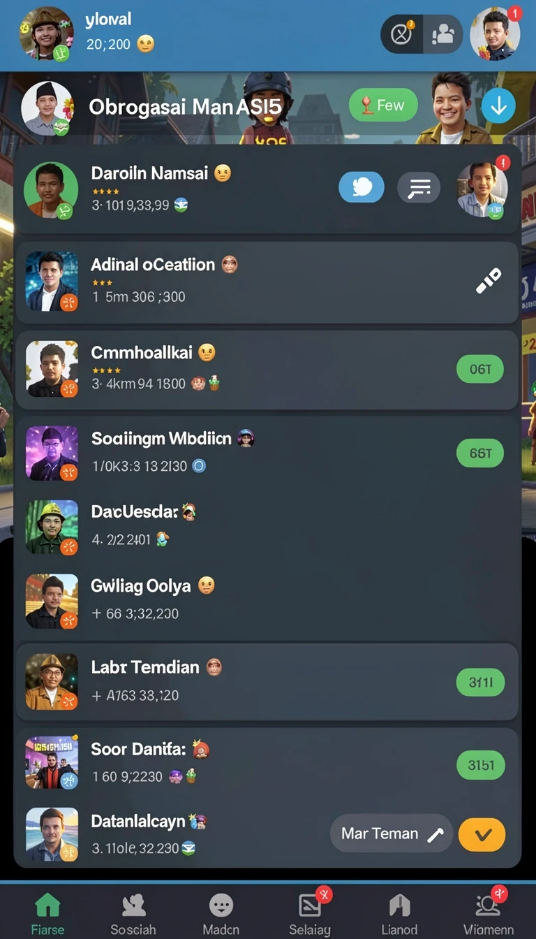 Beragam pilihan permainan menarik dalam aplikasi Download satset138 APK untuk Android.